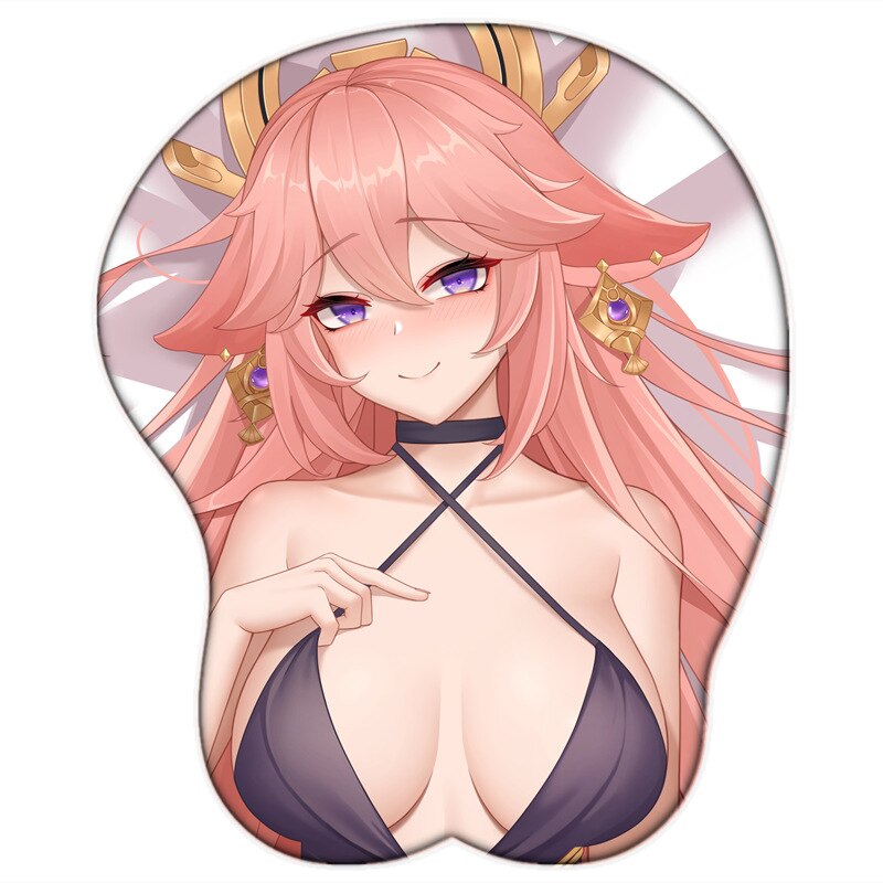 3D Boobs Mousepad | Oppai Ass Tits Mouse Pad | Silicone boobs mousepad