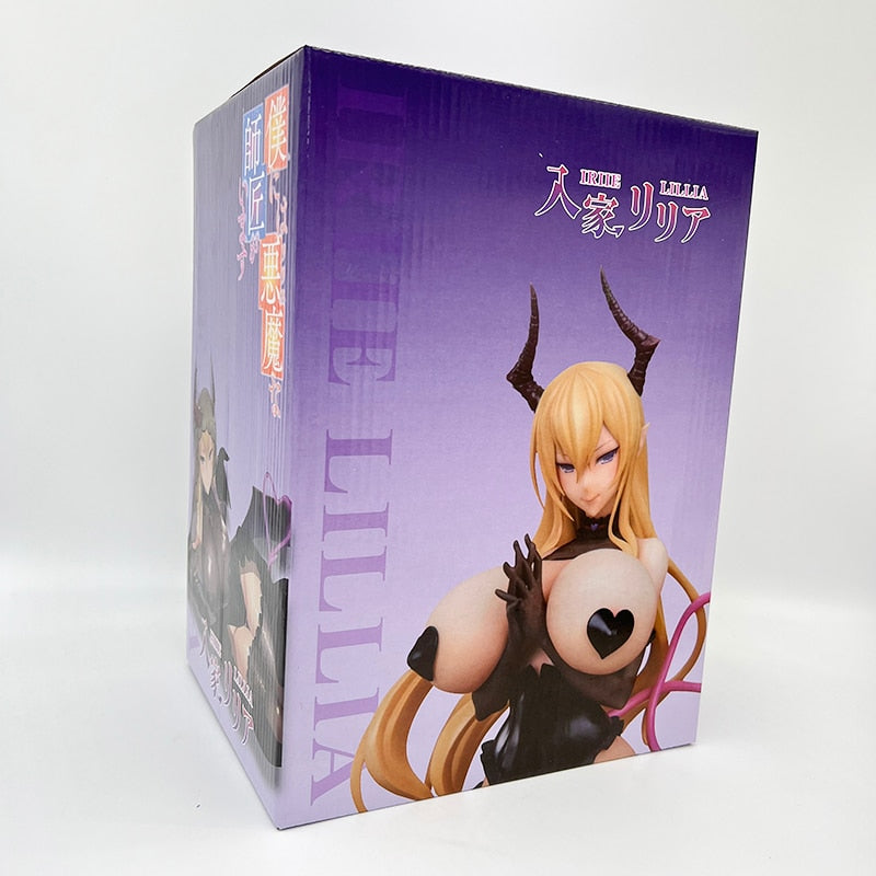 21cm Q-six Lillia Iriie Sexy Anime Figure Boku ni wa Lilith na Shishou ga imasu Action Figure Adult Anime Girl Figure Doll Toys