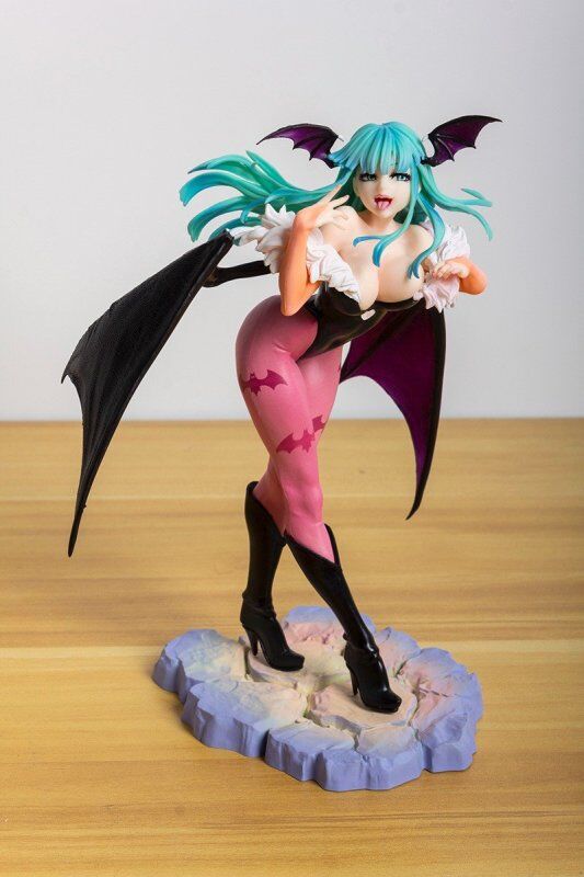 VAMPIRE HUNTER Darkstalkers: The Night Warriors Morrigan Aensland Anime Girl PVC Action Figure Toy Statue Collection Model Doll