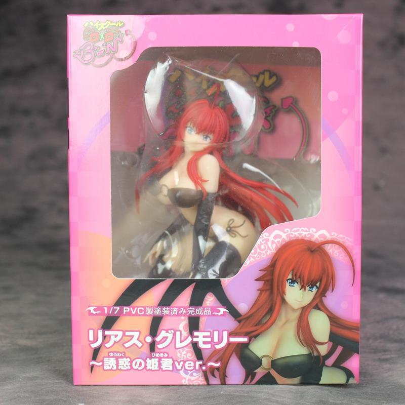 30cm High School D x D HERO Anime Figure Akeno Himejima Bunny Ver Action Figure Rias Gremory Sexy Girl Feature Model Doll Toy