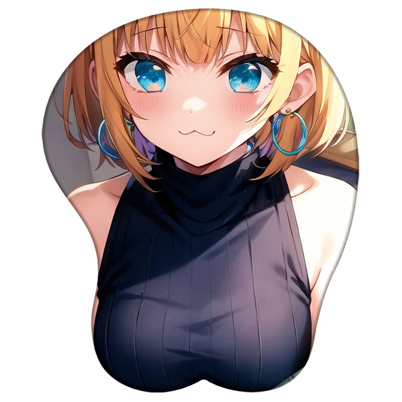 Hoshino Ai Ruby Kana Akane 3D Silicone Mousepad Anime Oshi No Ko 3D Wristband Mouse Pad Anime Gaming Diy 3D Wrist Rest Mouse Mat