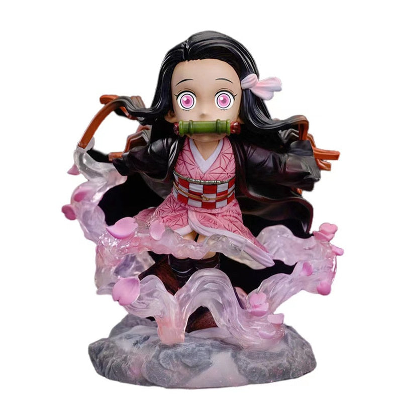 Figurine de dessin animé Demon Slayer Kimetsu No Yaiba GK Rengoku Kyoujurou Kamado Nezuko Tomioka Giyuu, figurine d'action en PVC, modèle de jouets cadeaux