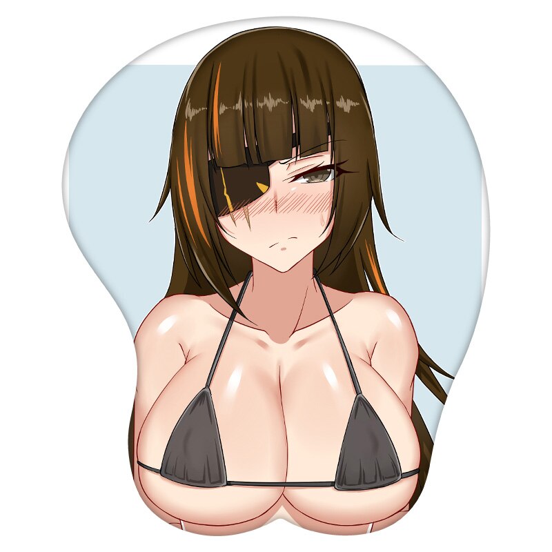 Anime 3D Mouse Pad M16A1 Girls&#39; Frontline Wrist Rest Silicone Sexy Creative Gaming Mousepad Mat