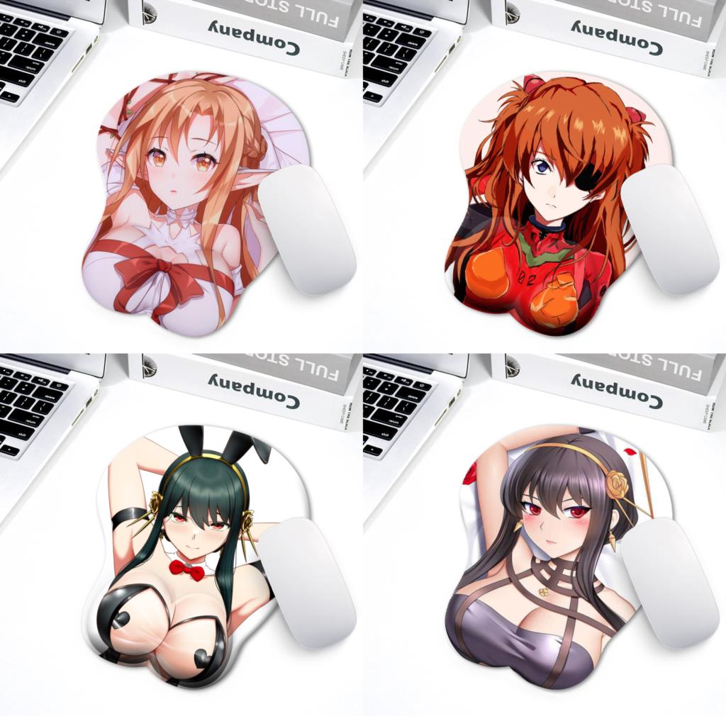 3D Boobs Mousepad | Oppai Ass Tits Mouse Pad | Silicone boobs mousepad