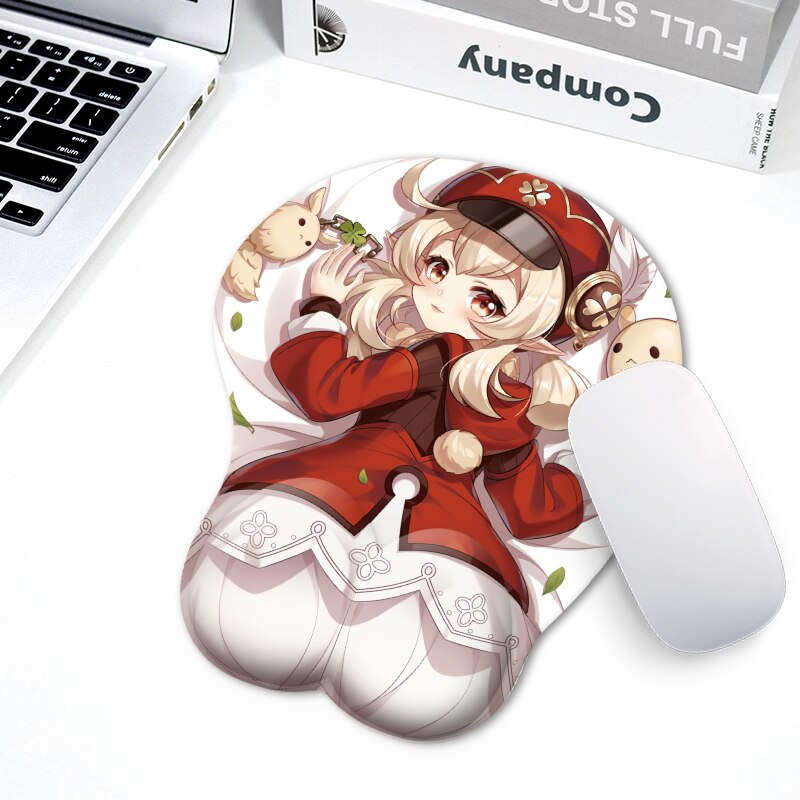 3D Boobs Mousepad | Oppai Ass Tits Mouse Pad | Silicone boobs mousepad