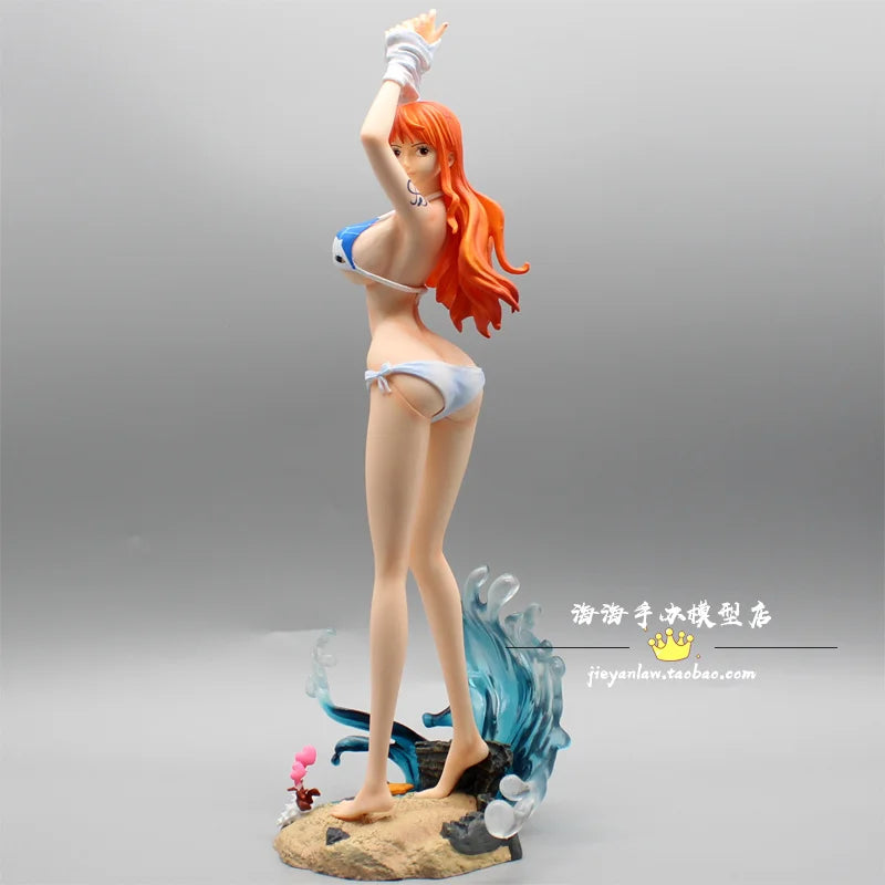 35CM One Piece Anime Figure Nami Japanese Anime Sexy Girl PVC Action Figure Adults Collection Model Doll gifts