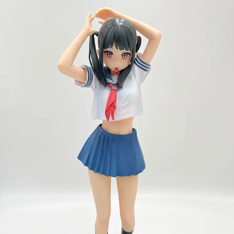 28cm Union Creative Kantoku Sailor Fuku no Mannaka Sexy Anime Figure Sailor Suit Action Figure Adult Anime Girl Figure Doll Toys