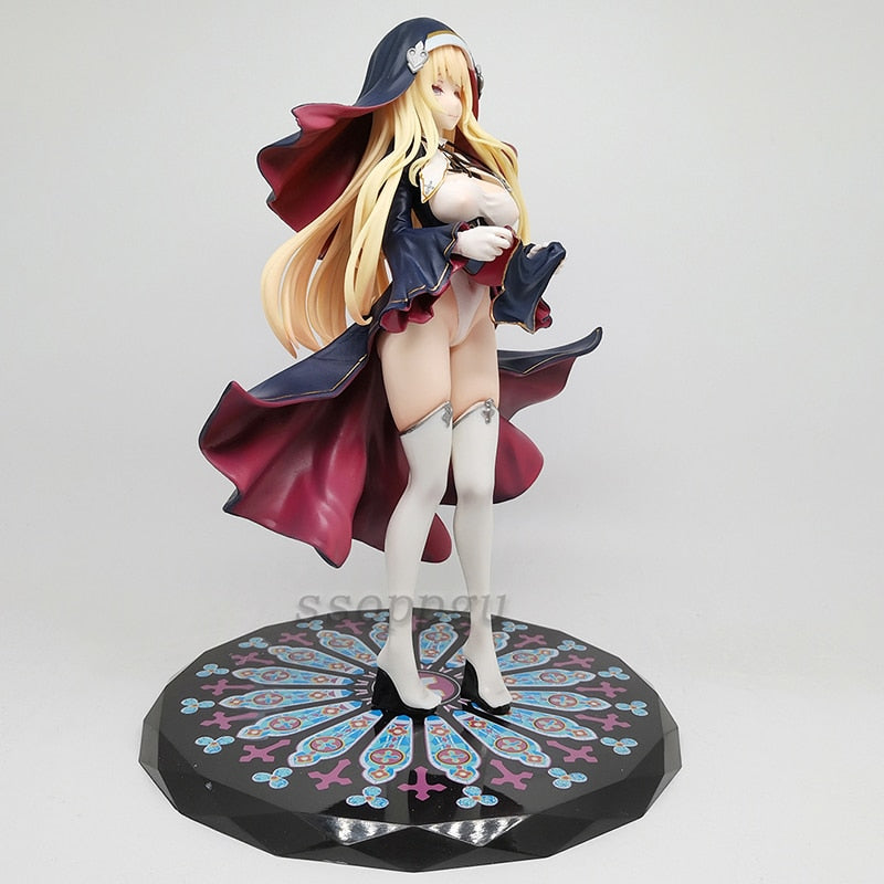 1/6 Scale Painted Figure Nun Charlotte Figure Vibrastar Kobayashi Adult Girl PVC Action Figure Collection Model Toys Gifts