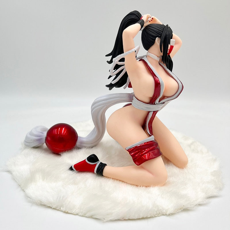 16cm The King of Fighters Shiranui Mai Sexy Anime Figure Honor of Kings Chun-Li Action Figure Adult Anime Girl Figure Doll Toys