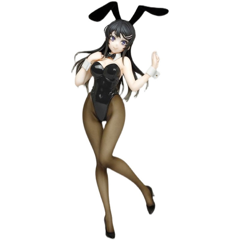 23cm SkyTube Astrum Design Anime Figure White Bunny Girl Action Figure Mai Sakurajima Bunny Figure Collectible Model Doll Toys