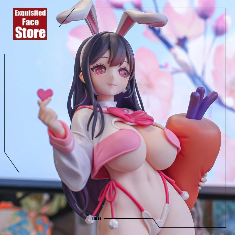 NSFW AniMester JK Bunny Girl Uchino Sakura Love Injection Shiny Series PVC Action Figure Adult Collection Model toy doll gift