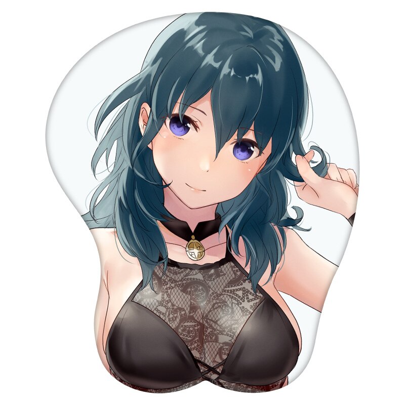 3D Mouse Pad Byleth Fire Emblem  Anime Wrist Rest Silicone Sexy Creative Gaming Mousepad Mat