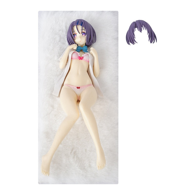 23cm To Love Ru Darkness Haruna Sairenji Figure PVC Cute Sexy Girl Anime Figure Toys Hentai Model Statue Adult Gifts Collection