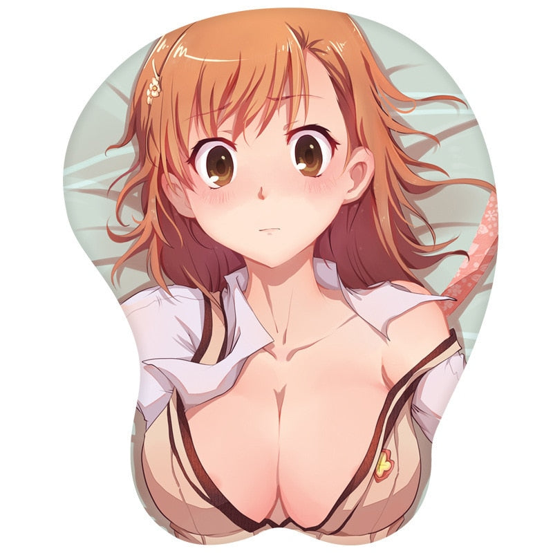 3D Boobs Mousepad | Oppai Ass Tits Mouse Pad | Silicone boobs mousepad