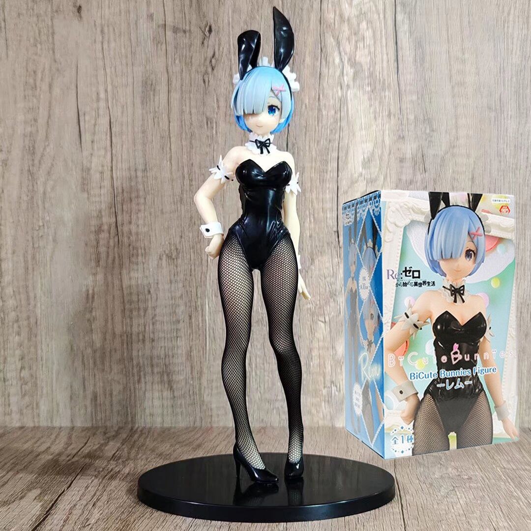 23cm SkyTube Astrum Design Anime Figure White Bunny Girl Action Figure Mai Sakurajima Bunny Figure Collectible Model Doll Toys