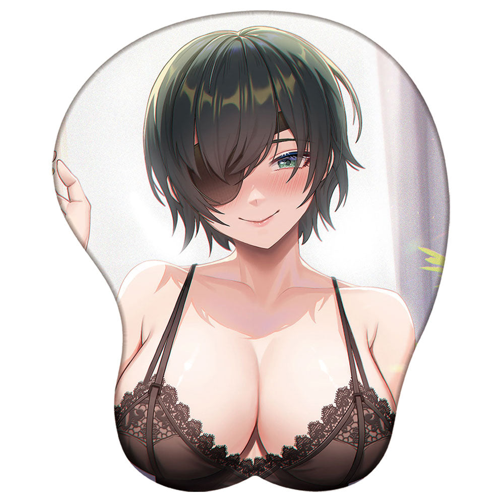 Chainsaw Man 3D Silicone Mousepad Makima Power Reze Kobeni Himeno 3D Wristband Mouse Pad Anime Game Sexy 3D Wrist Rest Mouse Mat