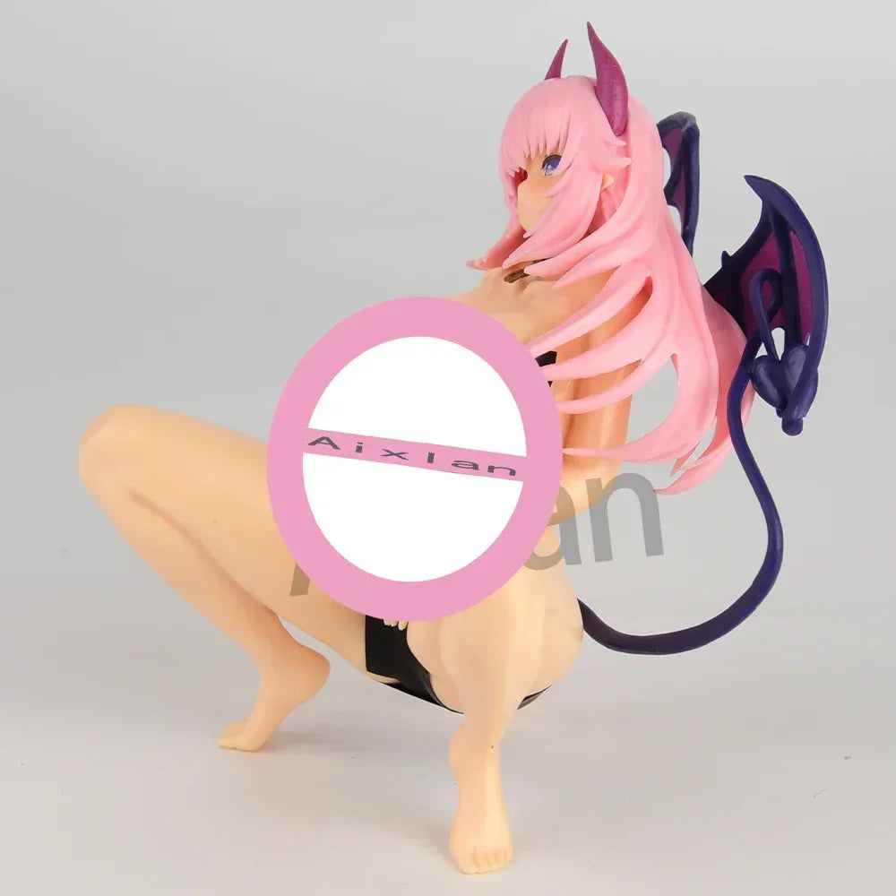 14cm Japanese Anime Figure Succubus Gakuen Nem Figure Lilim Sexy Girl PVC Action Figure Collectible Model Toys Gift