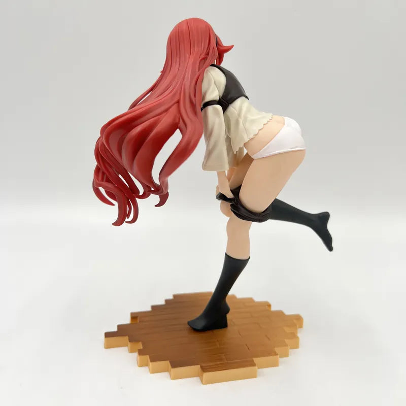 18cm Mushoku Tensei Jobless Reincarnation Sexy Girl Anime Figure Eris Boreas Greyrat Action Figure Collectible Model Doll Toys