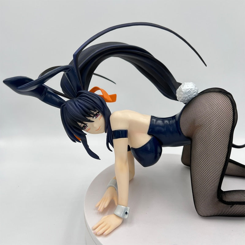 30cm High School D x D HERO Anime Figure Akeno Himejima Bunny Ver Action Figure Rias Gremory Sexy Girl Feature Model Doll Toy