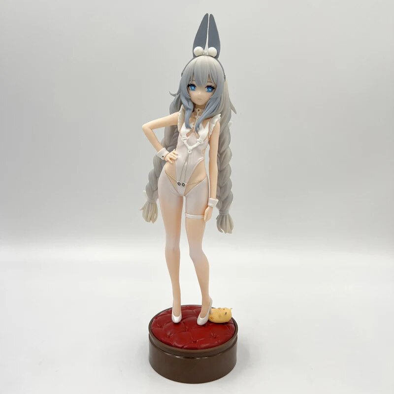 27cm Azur Lane Le Malin Sexy Anime Girl Figure Le Malin Nap Loving Lapin Action Figure Adult Collectible Model Doll Toys Gifts