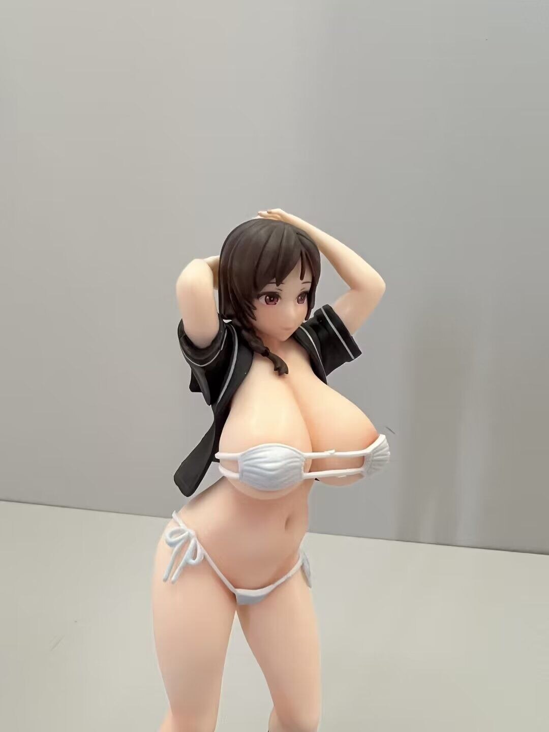 18cm Q-six Succubus Stayed Life Anime Figure Kanna Akizono Black Sailor ver Action Figure Anime Girl Figure Model Doll Toys