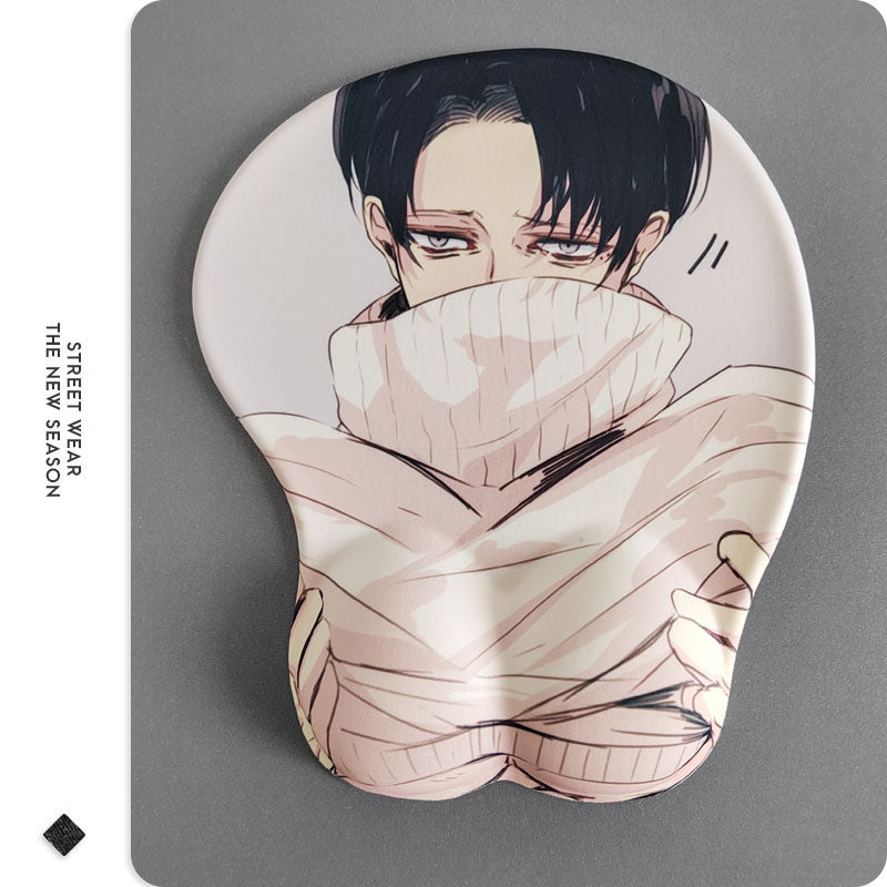 Anime Genshin Impact Hutao 3D Mousepad, Oppai Mousepads with Wrist Rest  Support, Silicone Gel Gaming Desk Pads for Otaku's Gift (Uncensored) -  Walmart.com