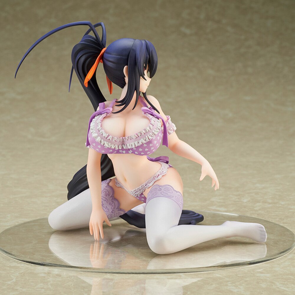 Waifu Figurine Hentai Anime Figure Girl Sexy Figure High School DxD Hero Himejima Akeno PVC Figure Collectible Model Anime Toy