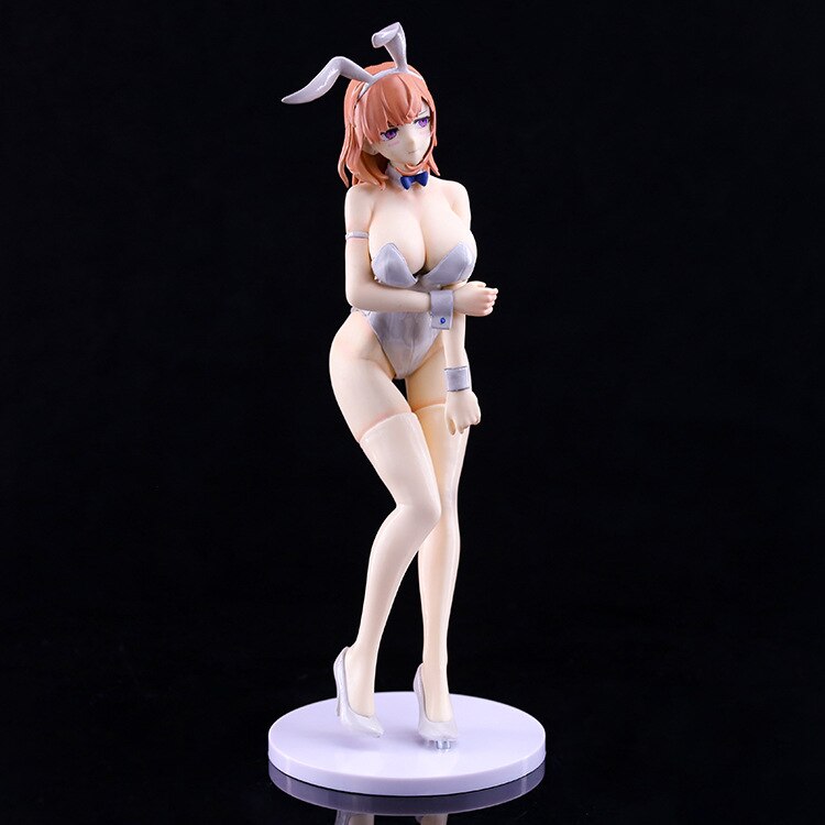 23cm Astrum Design White Bunny Girl Sexy Anime Figure Anna Hananoi illustration by Kai Tomohiro Action Figure Model Doll Toys