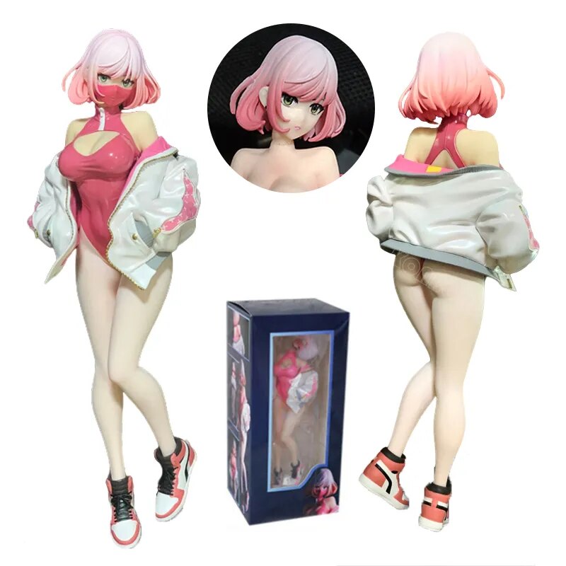 24cm Astrum Design Luna illustration by YD Anime Girl Figure Luna Pink Mask Action Figure Sexy Collectible Model Doll Toys Gifts