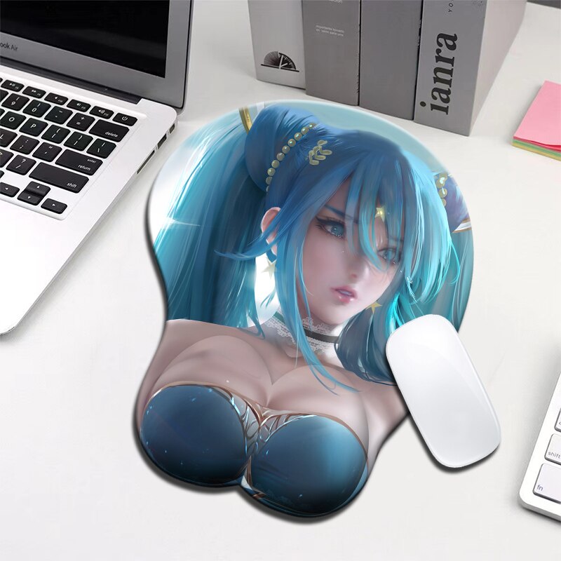 3D Boobs Mousepad | Oppai Ass Tits Mouse Pad | Silicone boobs mousepad