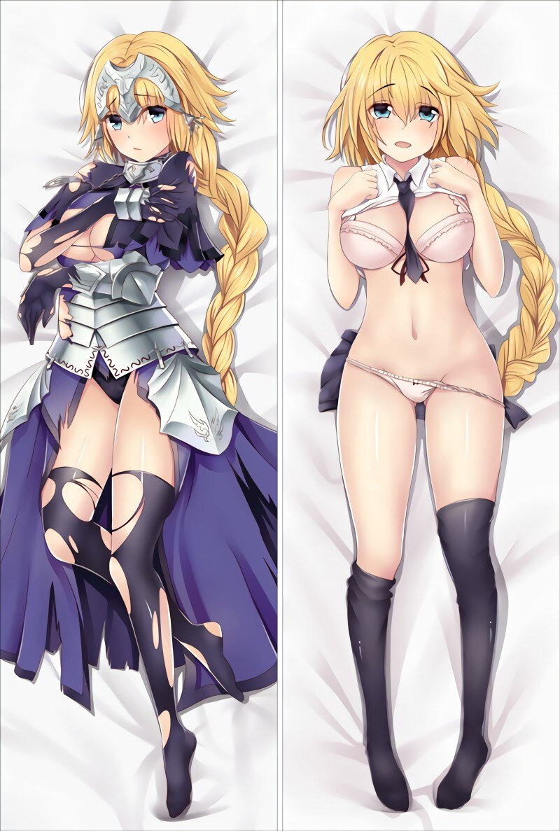 Dakimakura Anime Pillow Case Jeanne D&#39;arc (Fate) Double-sided Print Of Life-size Body Pillowcase Gifts Can be Customized