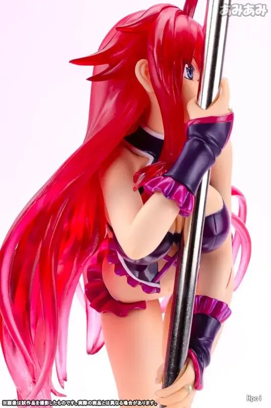 21.5cm NSFW Anime High School DxD HERO Rias Gremory Pole Dance ver 1/7 PVC Action Figure Toys Adults Collection Model Toy Gift