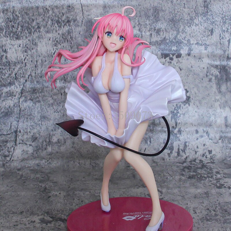 25cm To Love-Ru Darkness Sexy Anime Figure Lala Satalin Deviluke Dress Style Action Figure Momo Belia Deviluke Figure Doll Toys