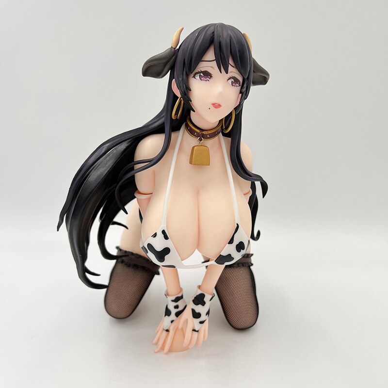 23cm Native BINDing Anime Figure Hanai Ema Cow suit Action Figure Shijouji Airi Sexy Girl Figure Adults Model Doll Toys Gifts