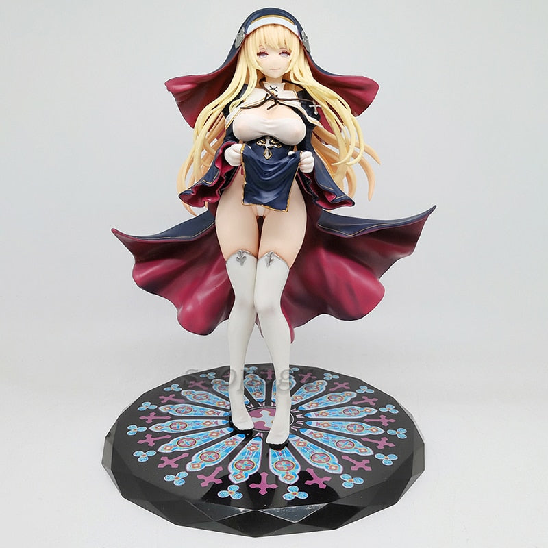 1/6 Scale Painted Figure Nun Charlotte Figure Vibrastar Kobayashi Adult Girl PVC Action Figure Collection Model Toys Gifts