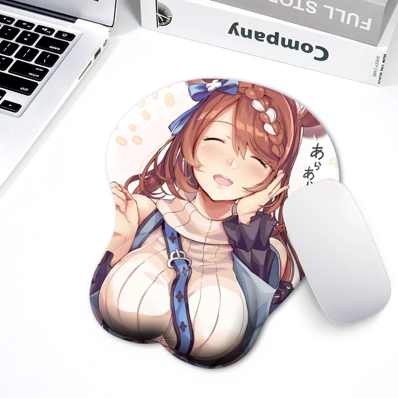 3D Boobs Mousepad | Oppai Ass Tits Mouse Pad | Silicone boobs mousepad