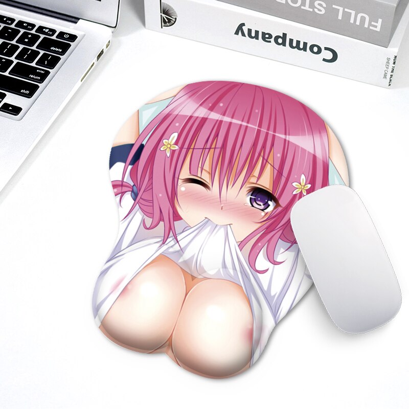 3D Boobs Mousepad | Oppai Ass Tits Mouse Pad | Silicone boobs mousepad