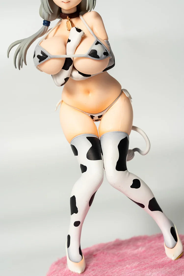 Wave Uzaki chan wa Asobitai Uzaki Tsuki Cow Pattern Dream Tech 1/7 Ushigara Bikini Action Figure Anime Sexy Girl Adult Doll Toys