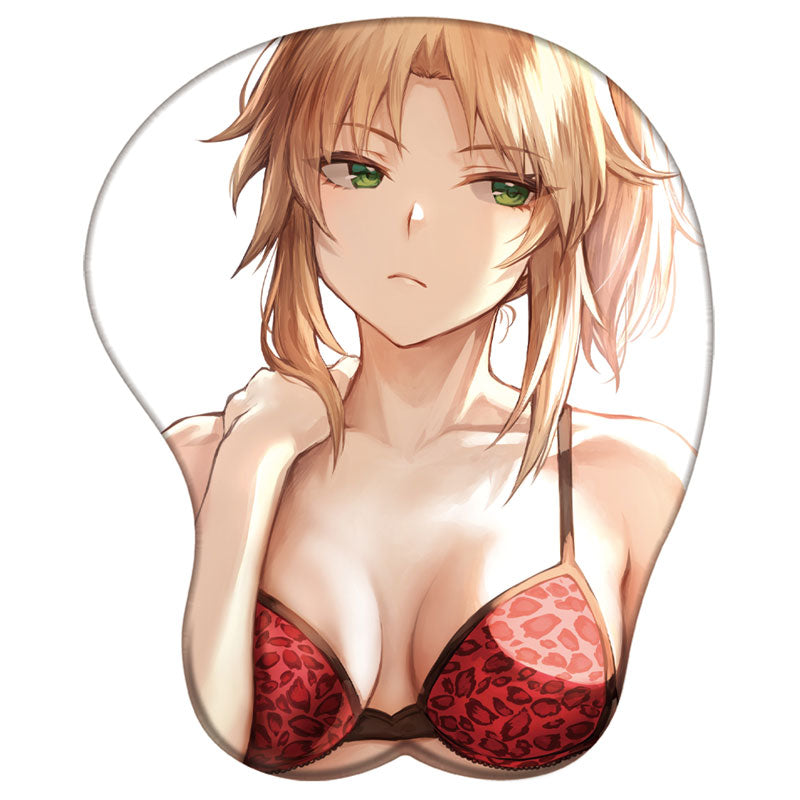 Saber Rin Sakura Alter 3D Silicone Mousepad Fate Stay Night Zero 3D Wristband Mouse Pad Anime Gaming Diy 3D Wrist Rest Mouse Mat