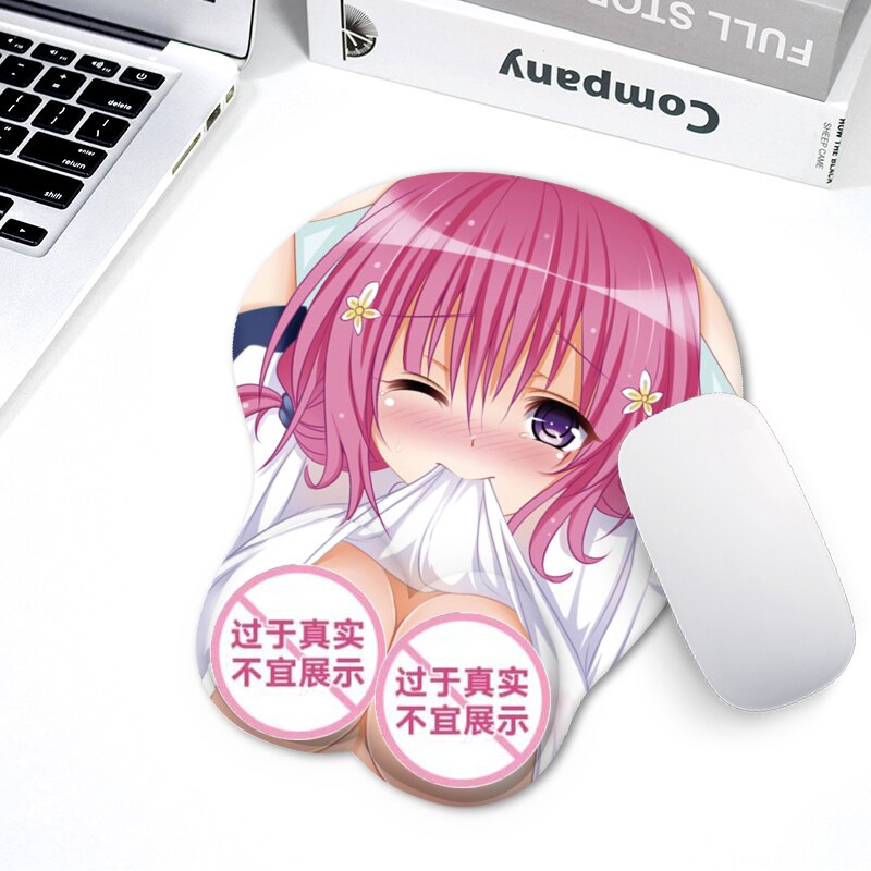 3D Boobs Mousepad | Oppai Ass Tits Mouse Pad | Silicone boobs mousepad