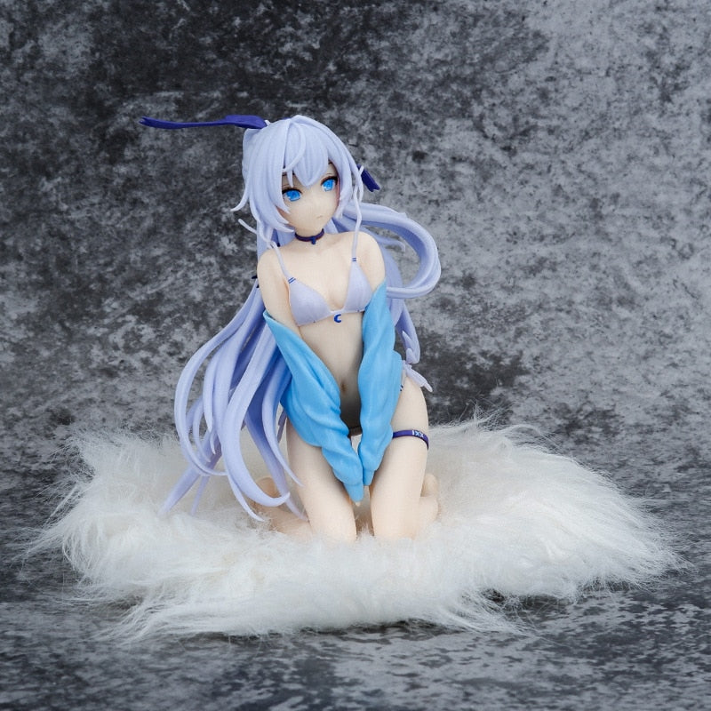 15cm Anime KonoSuba God Blessing On This Wonderful World Action Figure Aqua Swimsuit Kawaii Girl Doll PVC Collectible Model Toy