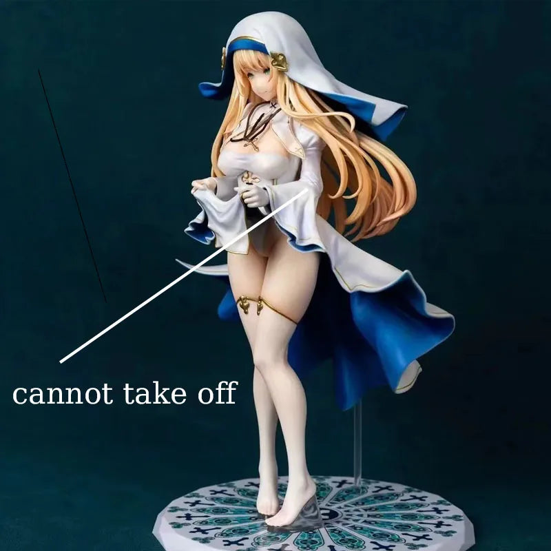 26CM NSFW Vibrastar Charlotte Sister Holy White ver 1/6  PVC Action Figure Adult Collection Model Toys hentai doll gifts