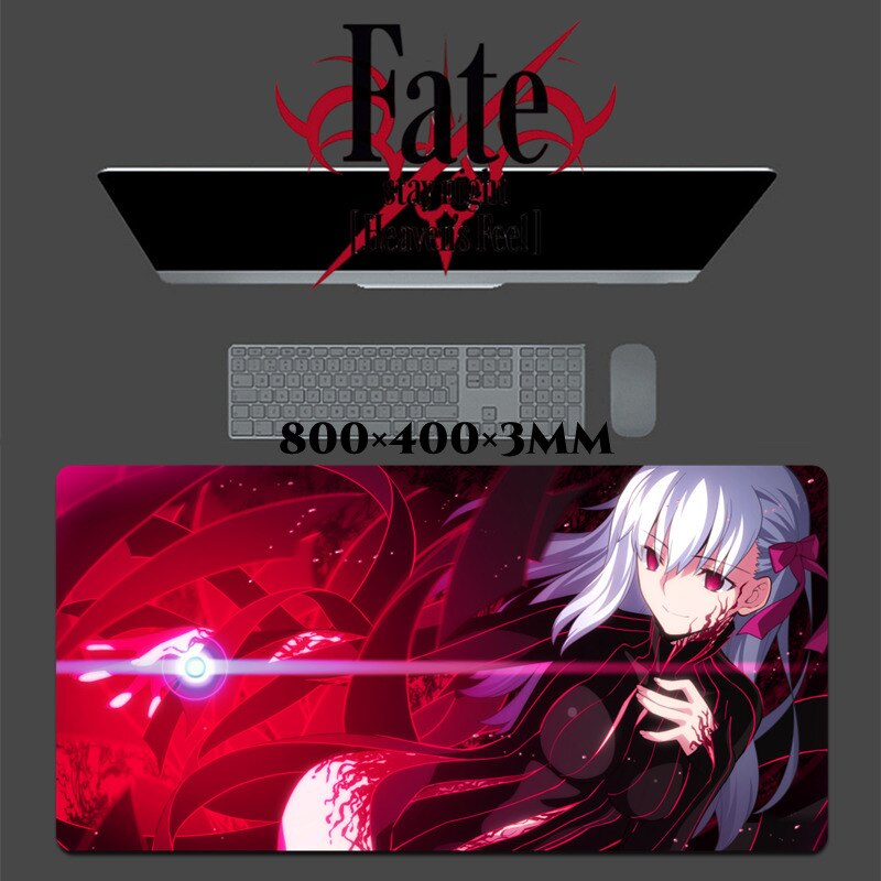 Fate/Stay Night Matou Sakura 3D Chest Mouse Pad Big Anime Cute Manga MousePad with Wrist Rest Oppai XXL Large Gaming Desk Mat