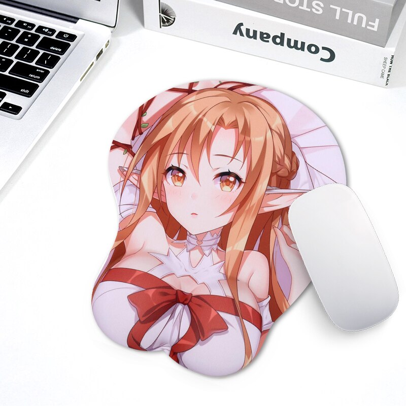 3D Boobs Mousepad | Oppai Ass Tits Mouse Pad | Silicone boobs mousepad