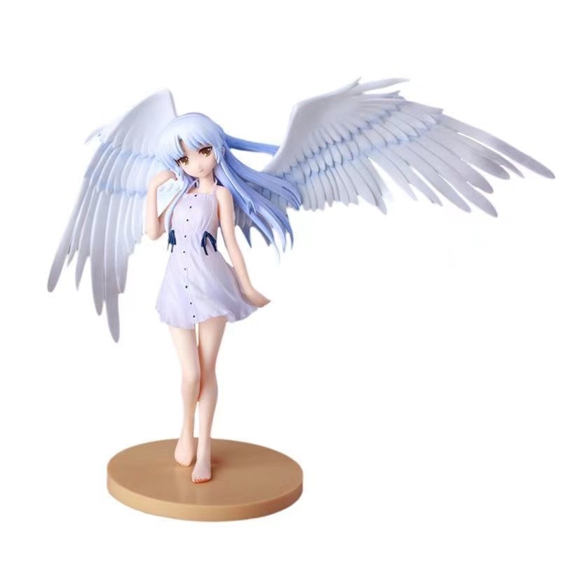 Angel Girl Cute Doll Arcangel Statue Resin Sculpture White Angel Ornaments Desktop Decoration Figurines