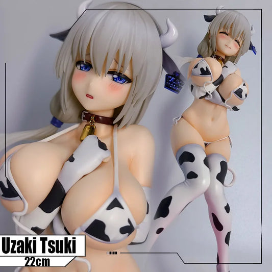 Wave Dream Tech Uzaki-chan wa Asobitai! Uzaki Tsuki Ushigara Bikini Sexy Girl PVC Action Figures Adults Collection Model Toys