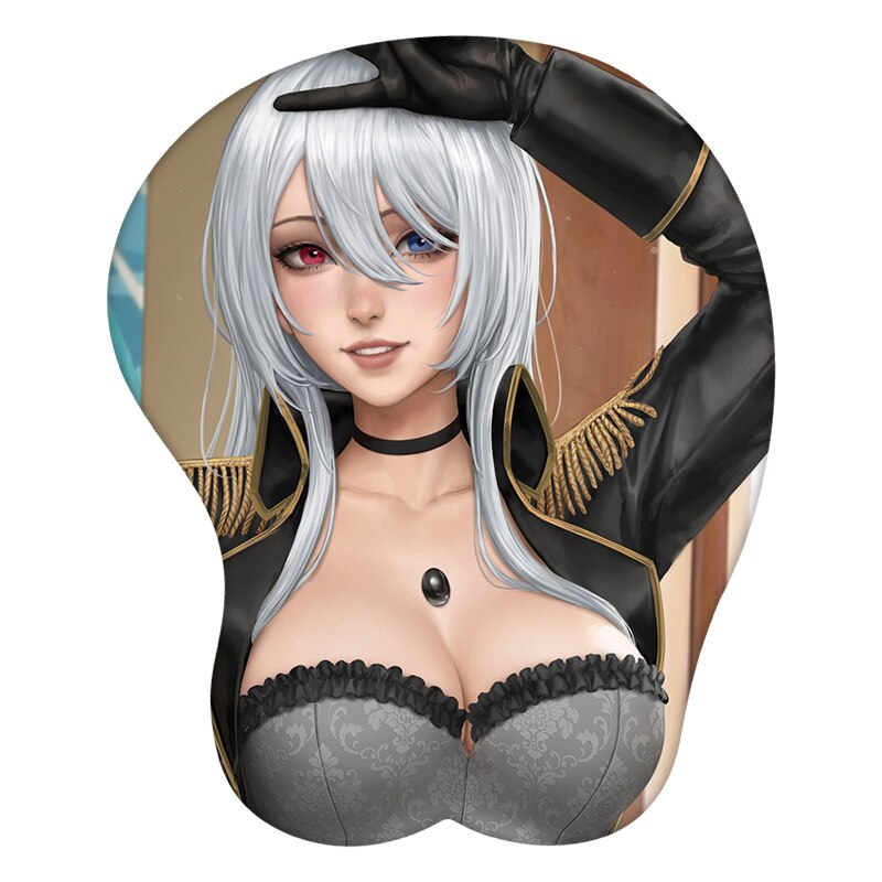 3D Mouse Pad Kitagawa Marin My Dress-Up Darling Anime Wrist Rest Silicone Sexy Creative Gaming Mousepad Mat