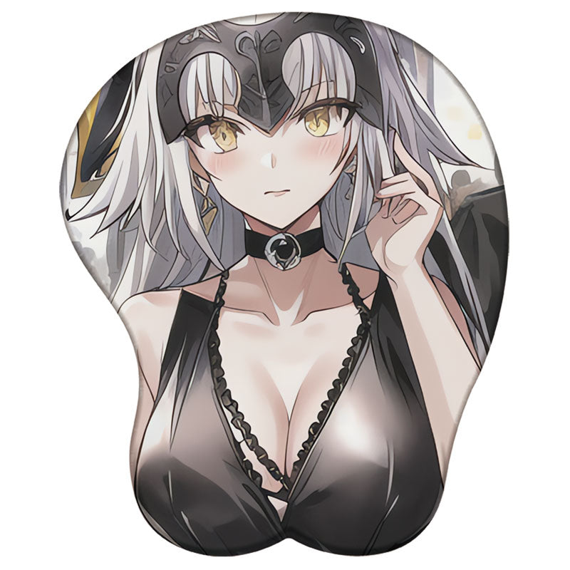 Saber Rin Sakura Alter 3D Silicone Mousepad Fate Stay Night Zero 3D Wristband Mouse Pad Anime Gaming Diy 3D Wrist Rest Mouse Mat