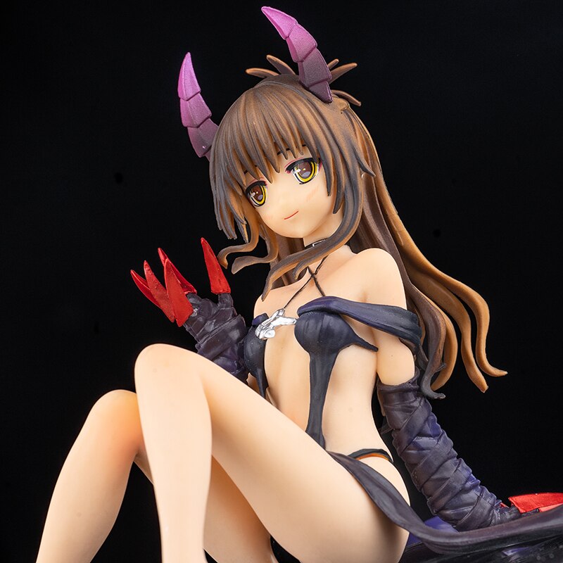 Anime Alter TO LOVE RU DARKNESS Yuuki Mikan Action Figure Dark Series Sexy Swimsuit Yuuki Mikan Figure PVC Model Doll Toys Gifts