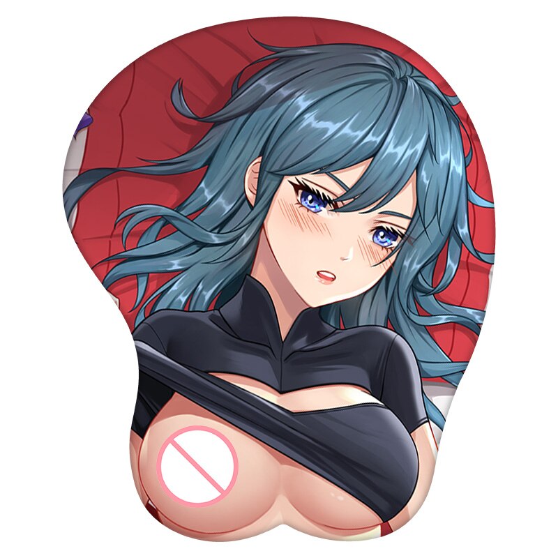 3D Mouse Pad Byleth Fire Emblem  Anime Wrist Rest Silicone Sexy Creative Gaming Mousepad Mat